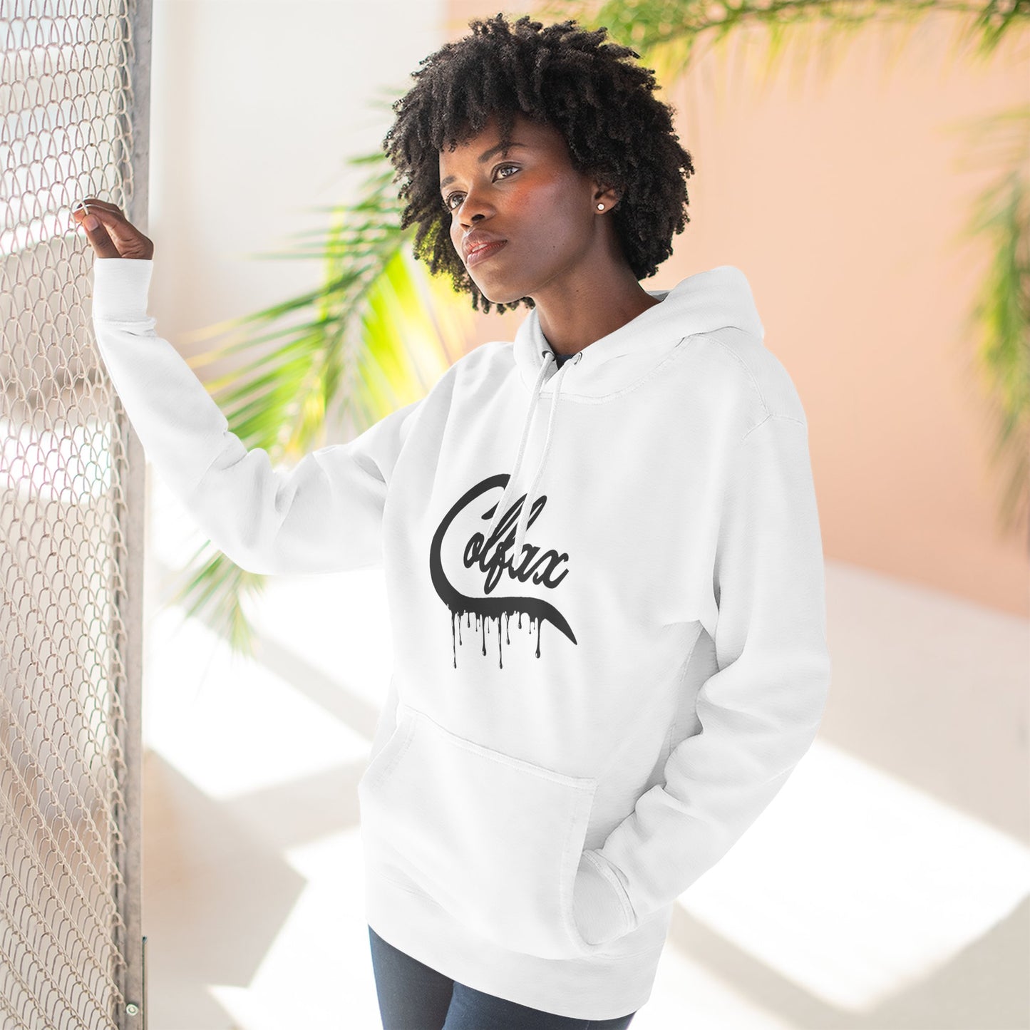 Serve 2 Survive® Colfax Unisex Three-Panel Fleece Hoodie – Lane Seven LS14001