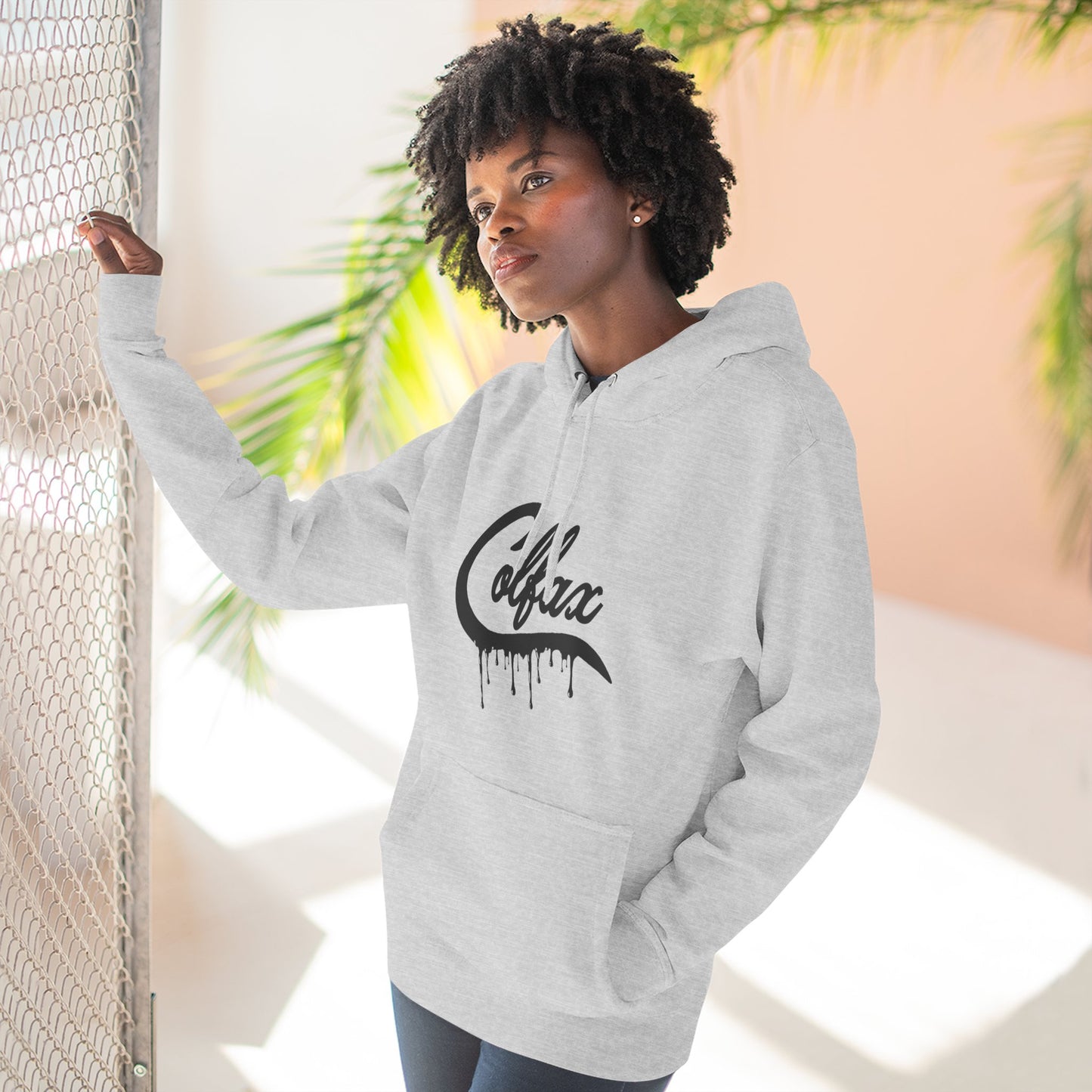 Serve 2 Survive® Colfax Unisex Three-Panel Fleece Hoodie – Lane Seven LS14001