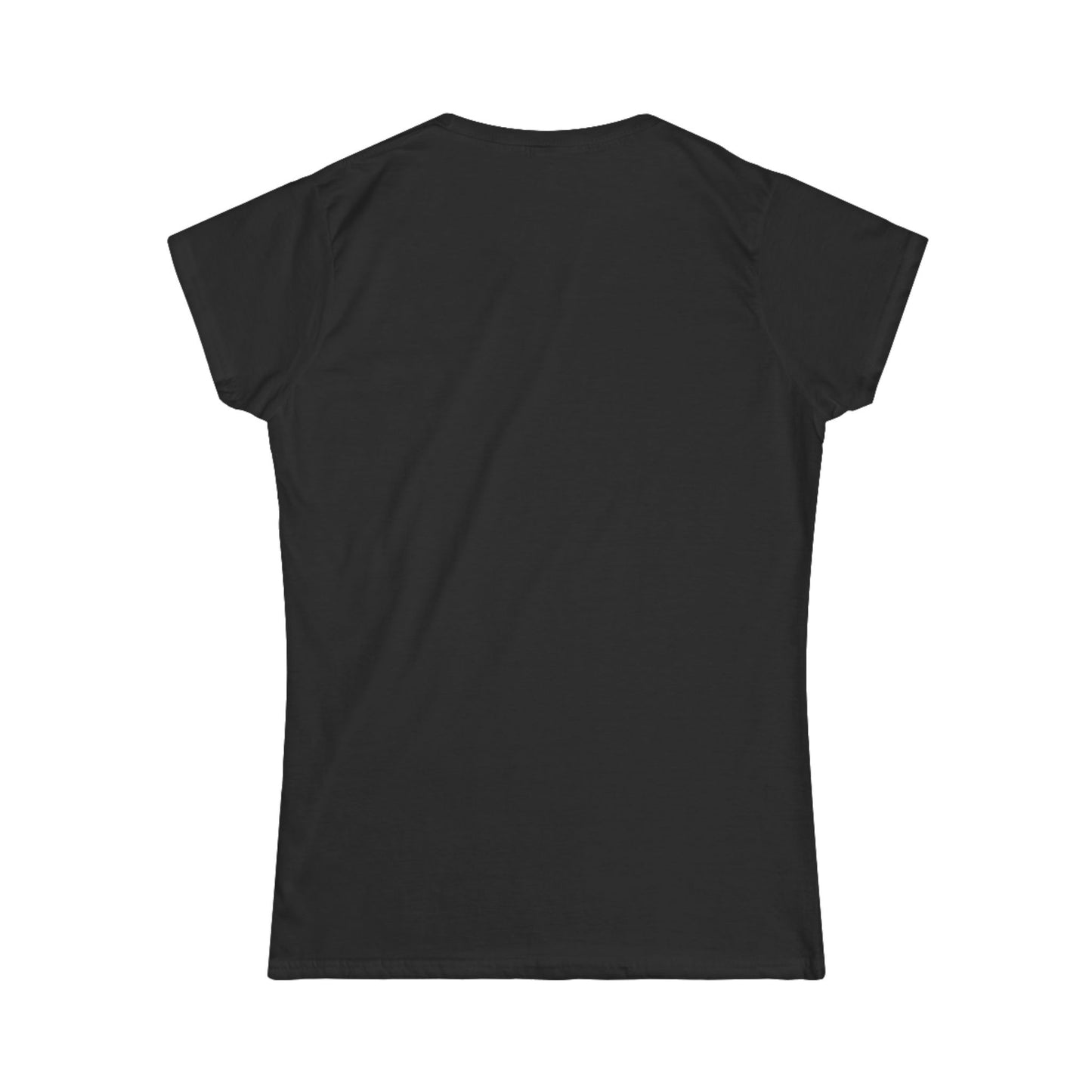 Serve 2 Survive® Old English Women's Softstyle T-Shirt (White Logo)