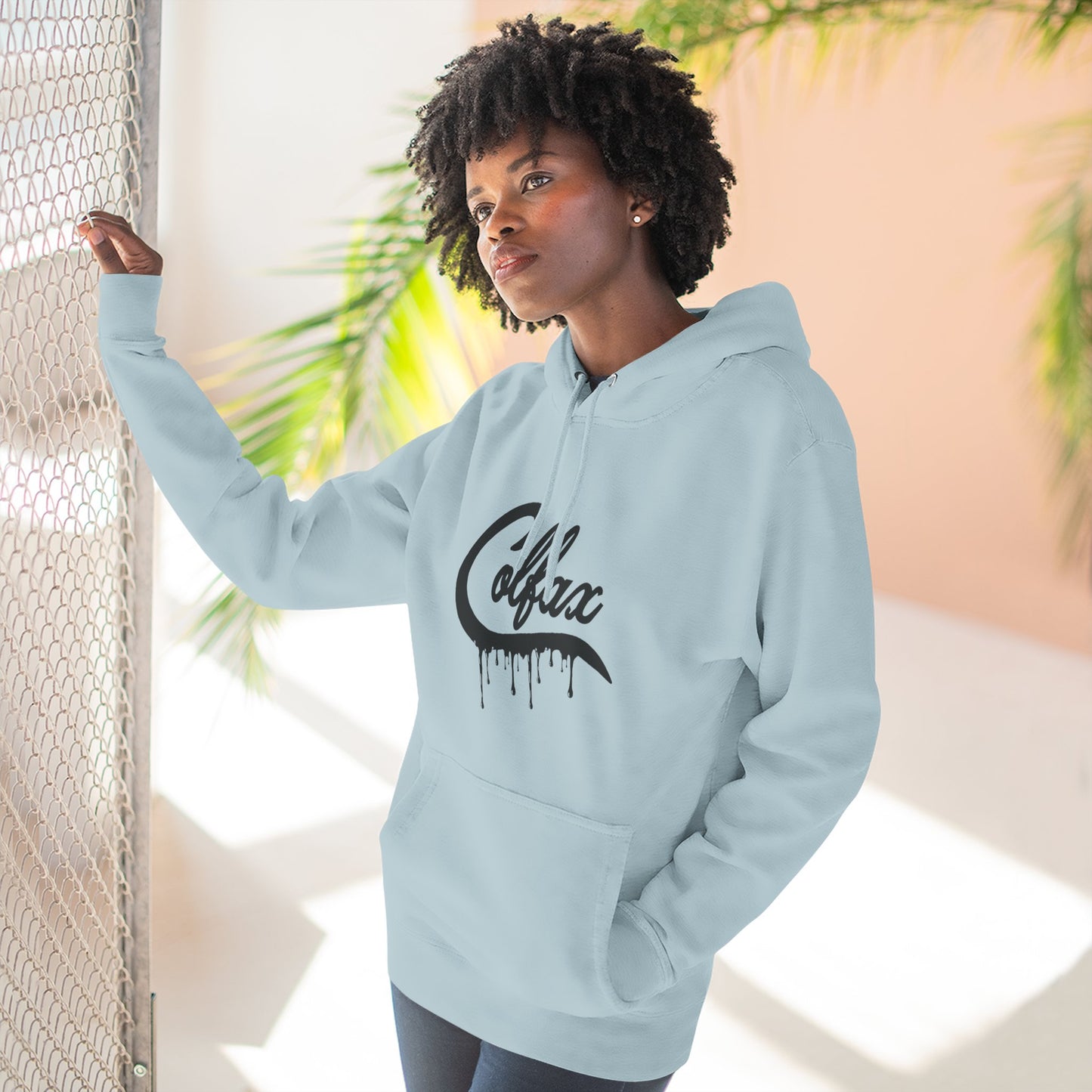 Serve 2 Survive® Colfax Unisex Three-Panel Fleece Hoodie – Lane Seven LS14001