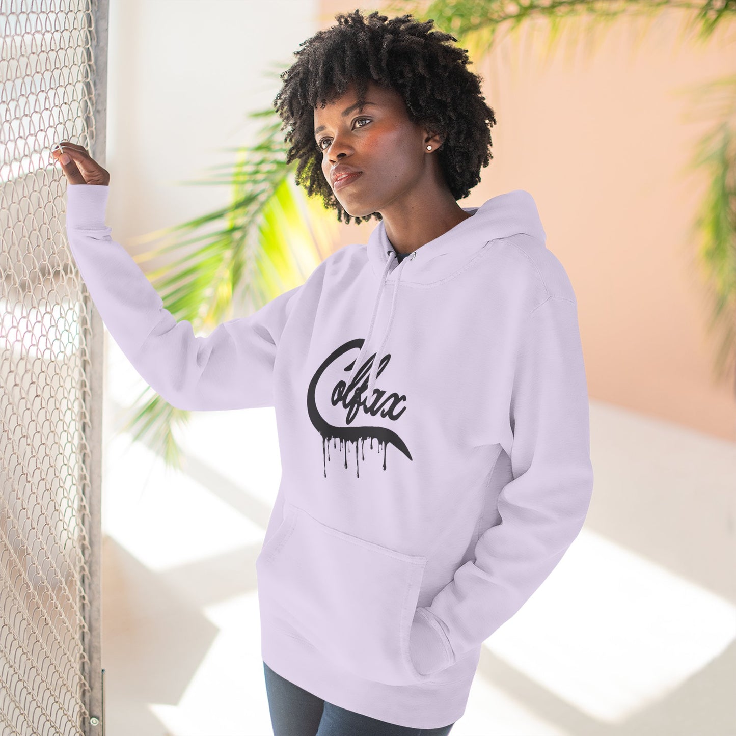 Serve 2 Survive® Colfax Unisex Three-Panel Fleece Hoodie – Lane Seven LS14001