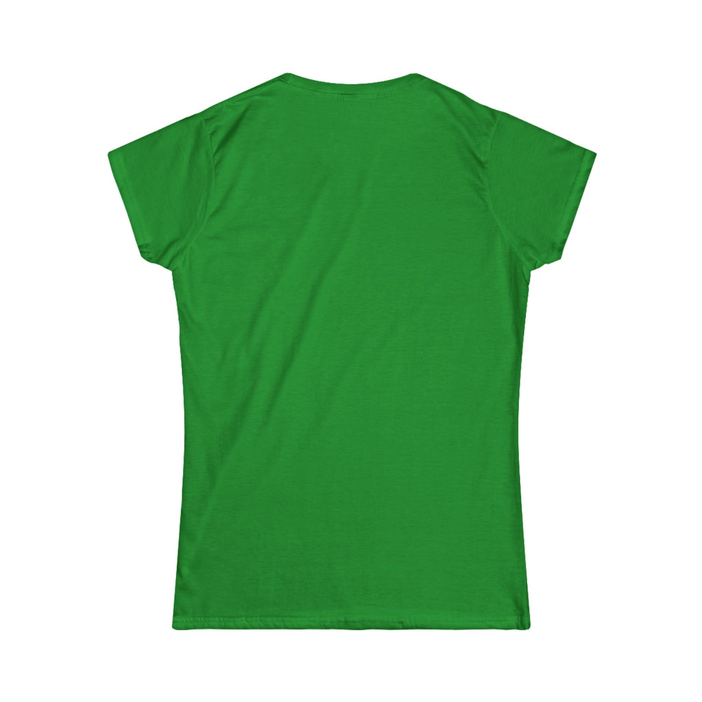 Serve 2 Survive® Old English Women's Softstyle T-Shirt (White Logo)
