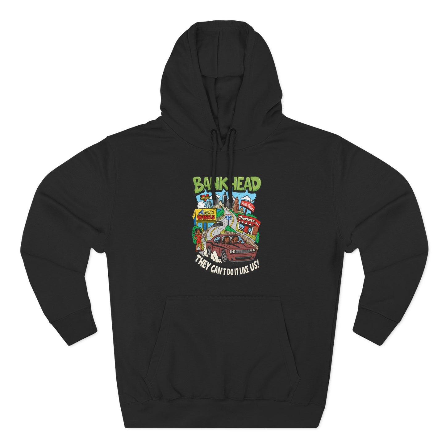 Serve 2 Survive® Bankhead Three-Panel Fleece Hoodie