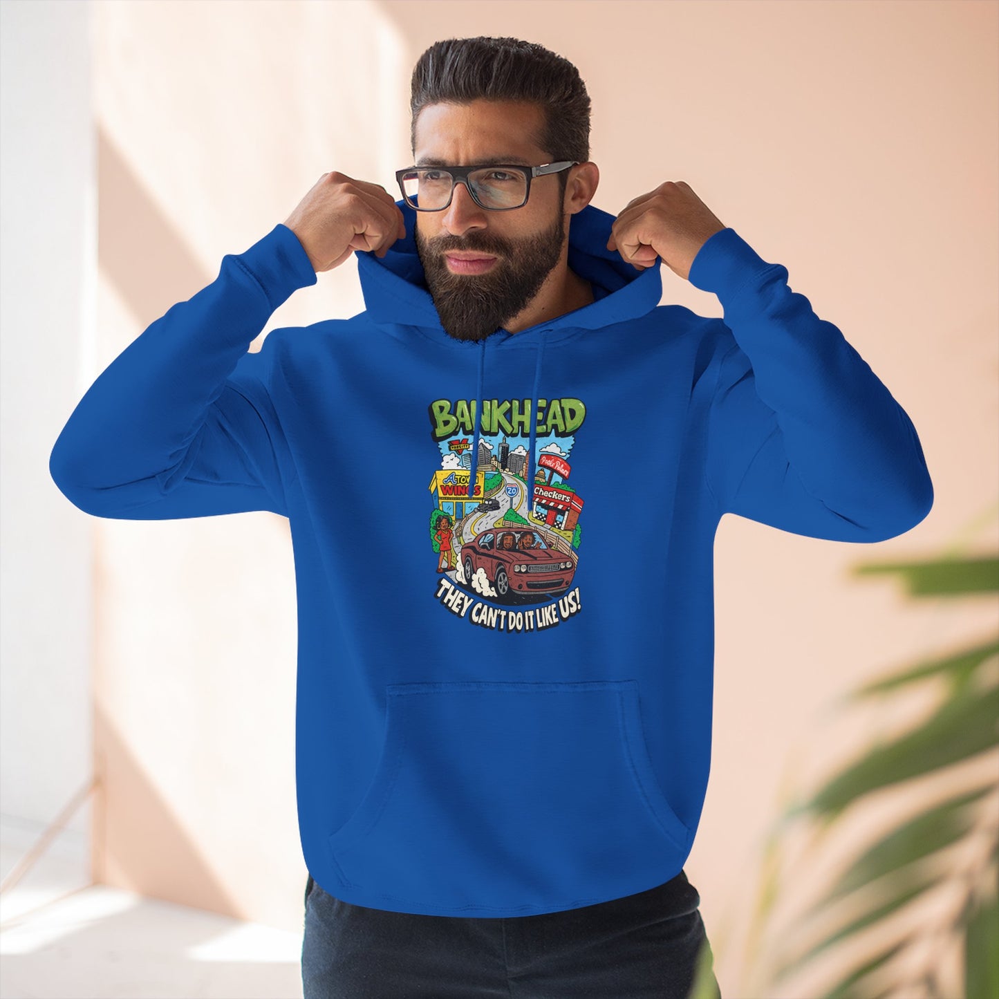Serve 2 Survive® Bankhead Three-Panel Fleece Hoodie