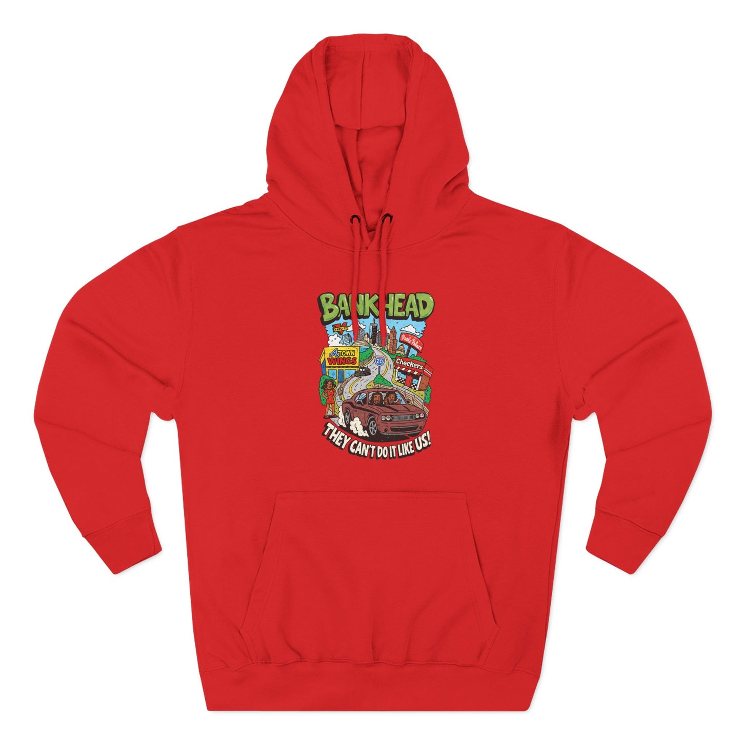 Serve 2 Survive® Bankhead Three-Panel Fleece Hoodie