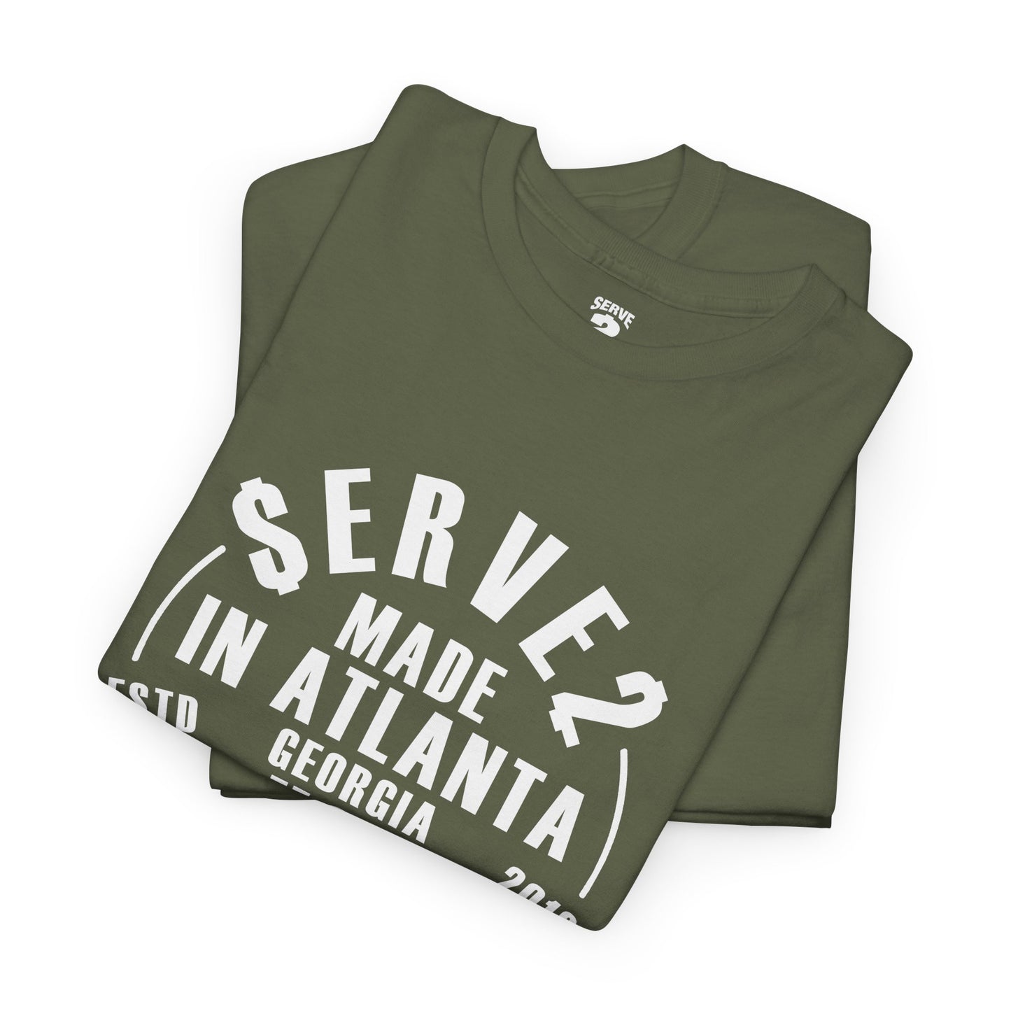 Serve 2 Survive® Made In Atlanta T-Shirt (White Logo)