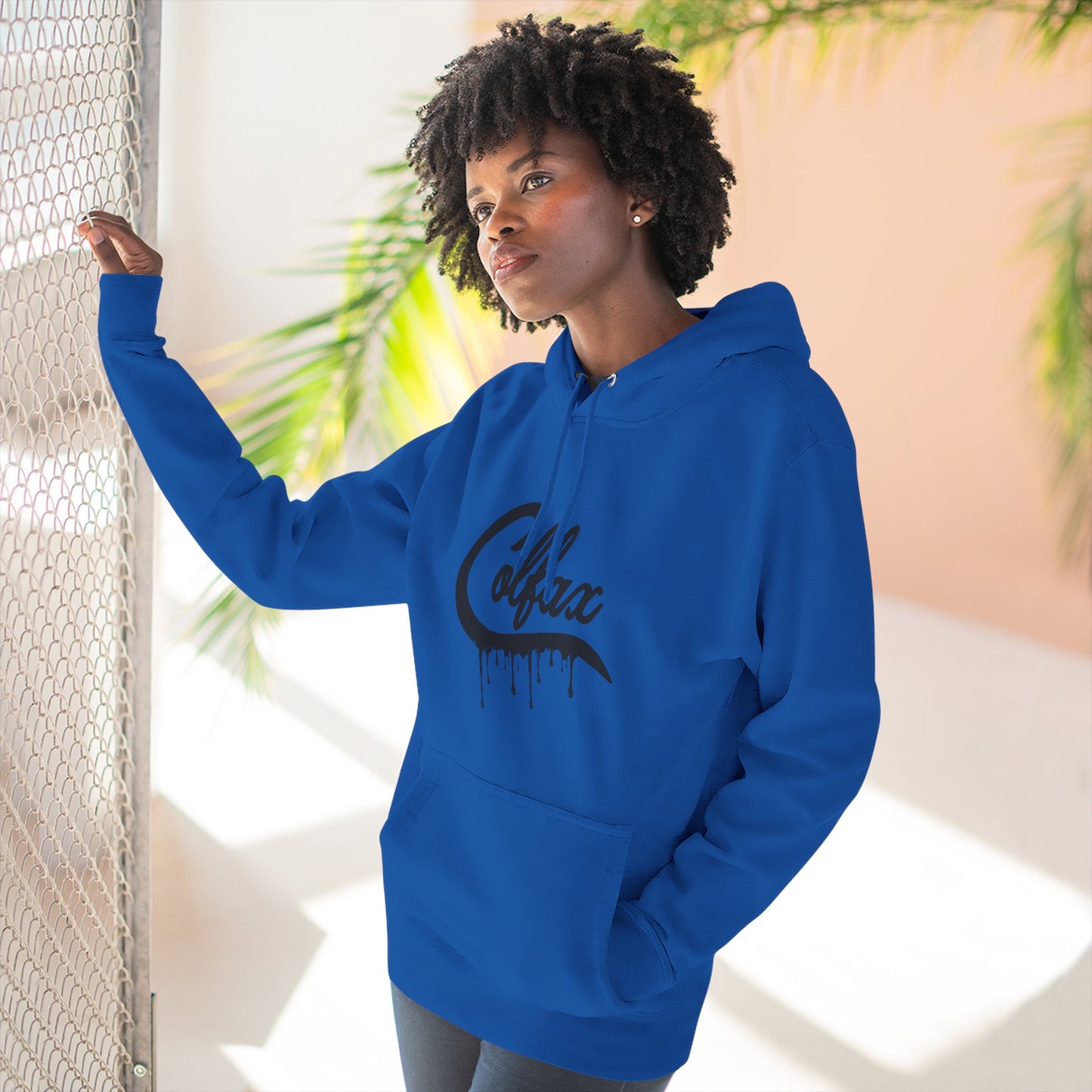 Serve 2 Survive® Colfax Unisex Three-Panel Fleece Hoodie – Lane Seven LS14001