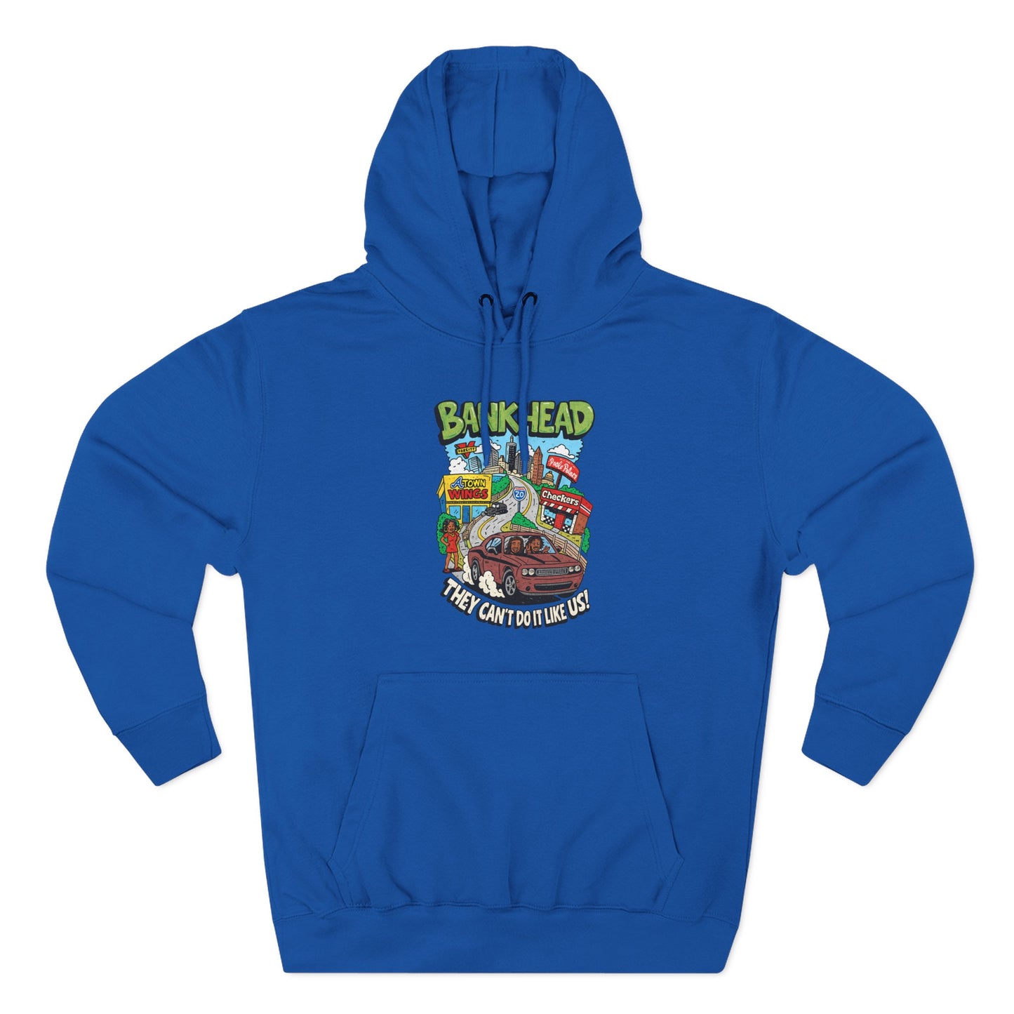 Serve 2 Survive® Bankhead Three-Panel Fleece Hoodie