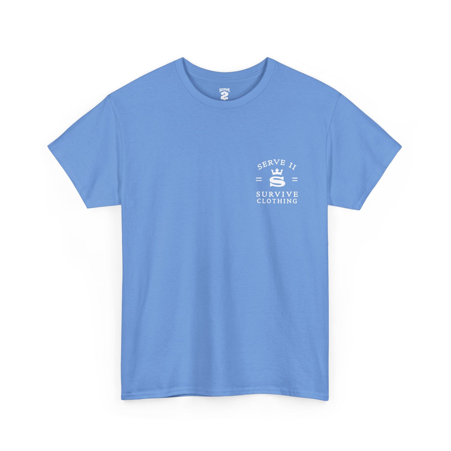Serve 2 Survive® S2S Mark T-Shirt - Classic Stamp (White Logo)