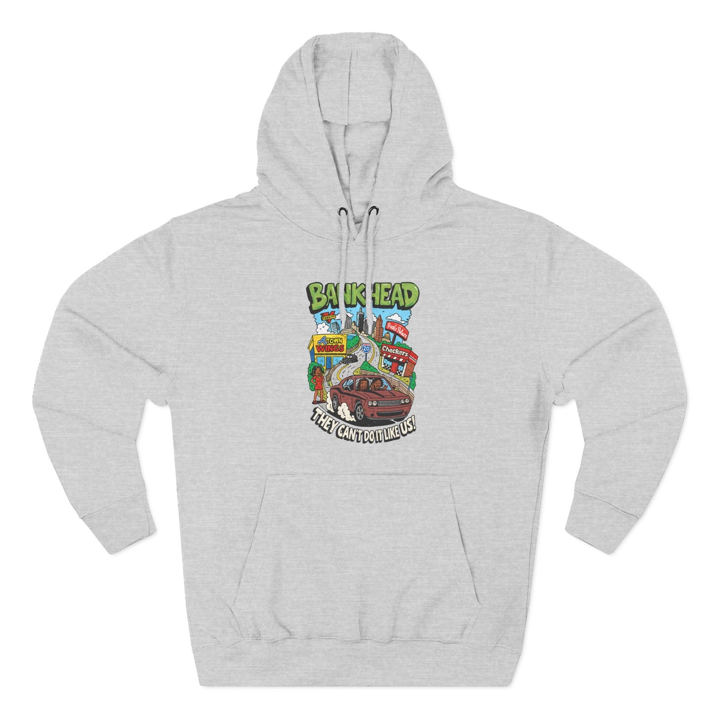 Serve 2 Survive® Bankhead Three-Panel Fleece Hoodie