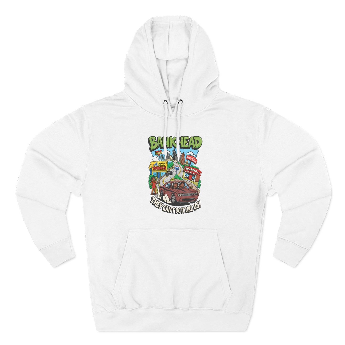 Serve 2 Survive® Bankhead Three-Panel Fleece Hoodie