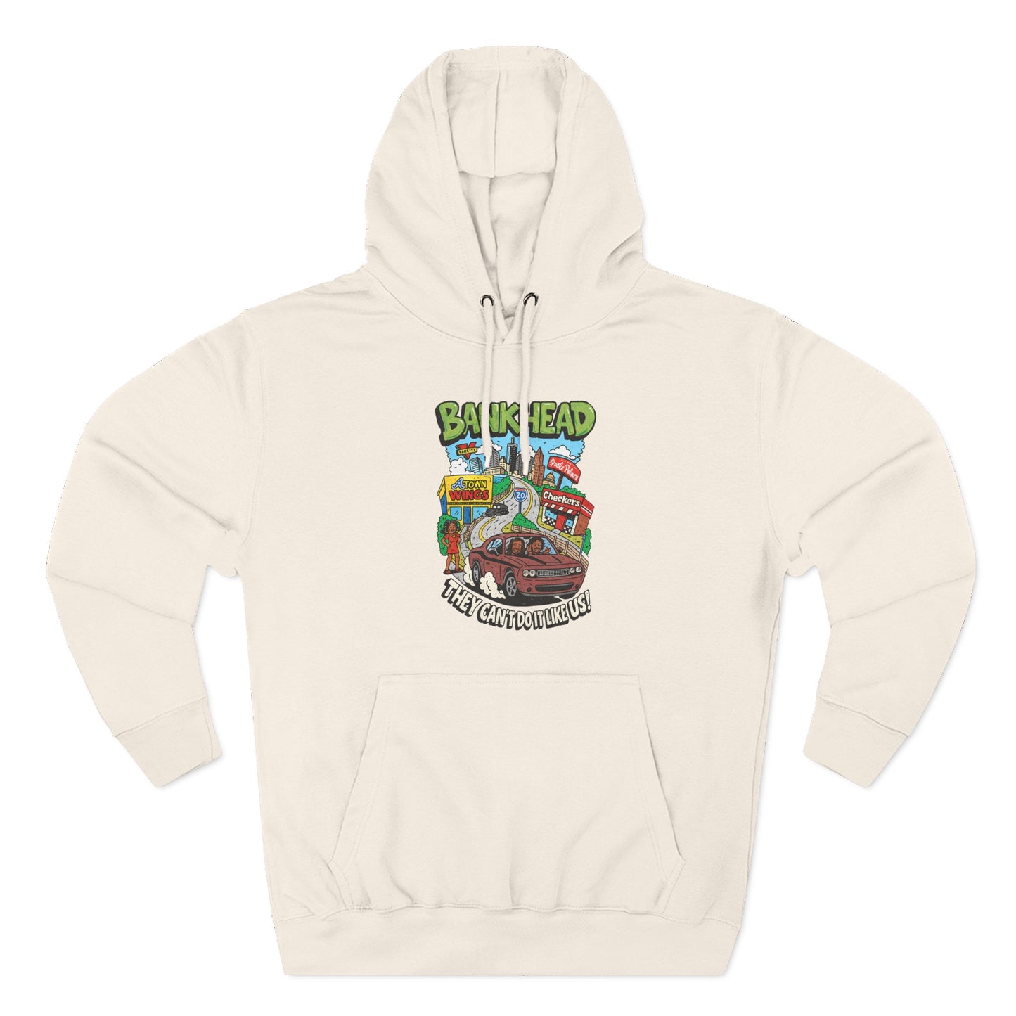 Serve 2 Survive® Bankhead Three-Panel Fleece Hoodie