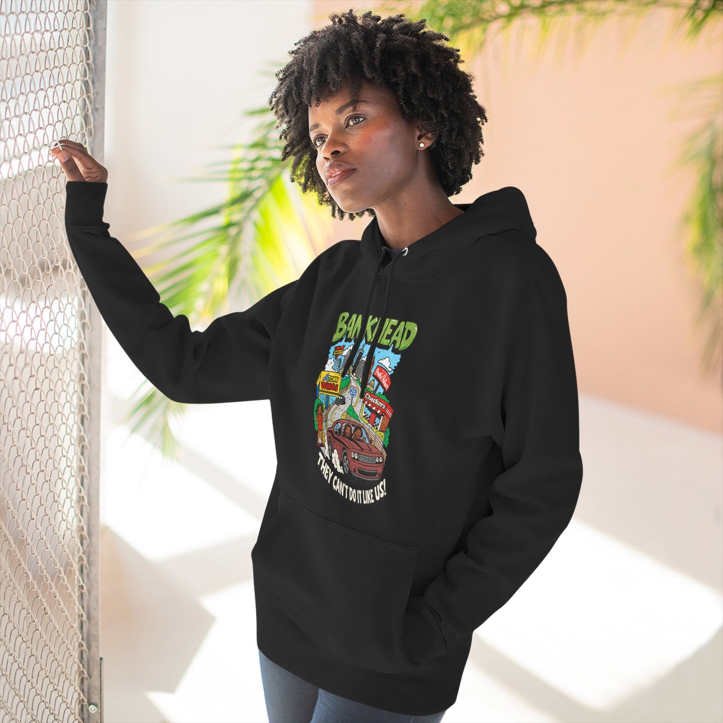 Serve 2 Survive® Bankhead Three-Panel Fleece Hoodie
