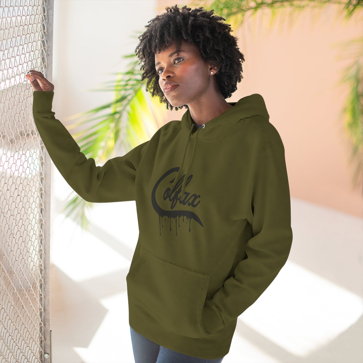 Serve 2 Survive® Colfax Unisex Three-Panel Fleece Hoodie – Lane Seven LS14001