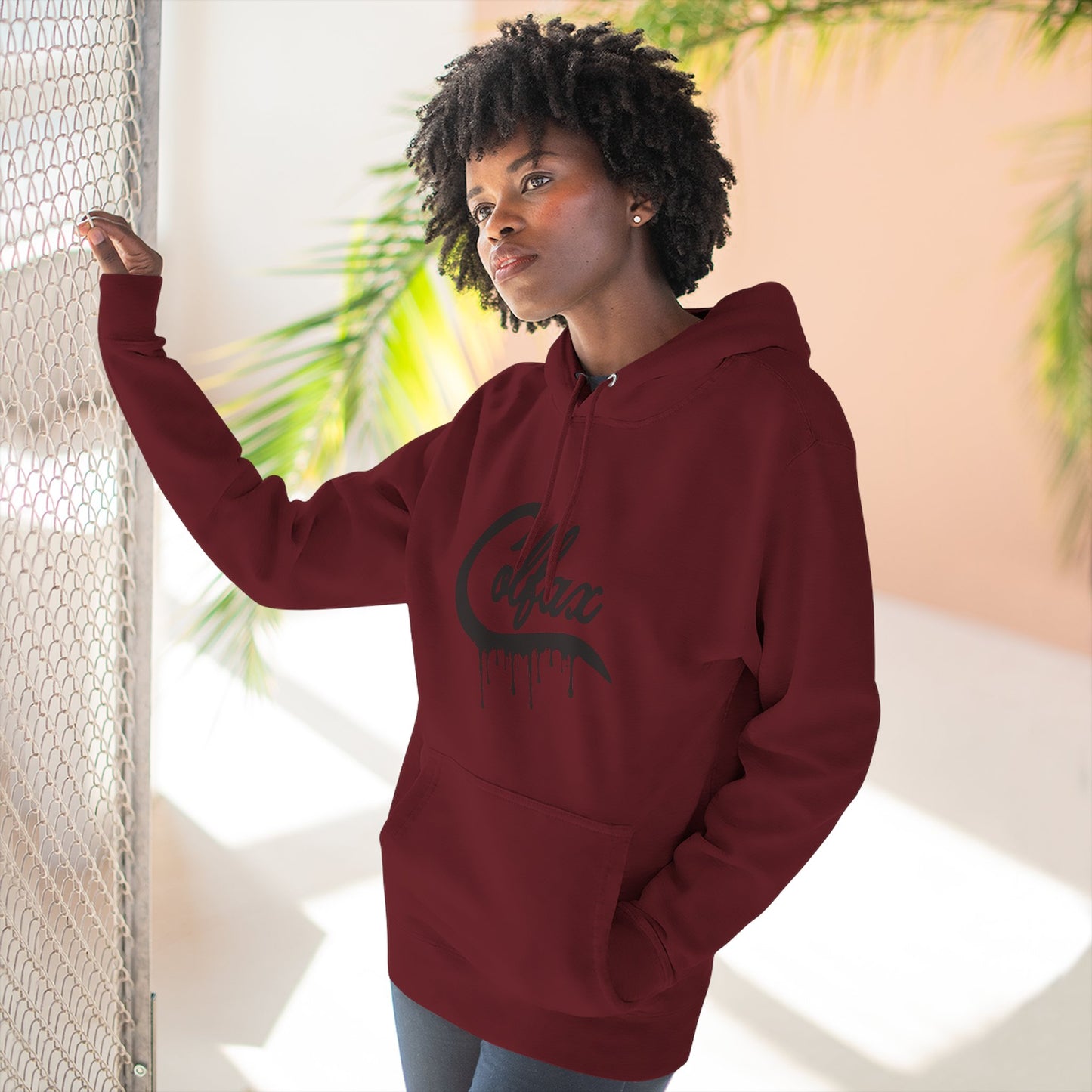 Serve 2 Survive® Colfax Unisex Three-Panel Fleece Hoodie – Lane Seven LS14001
