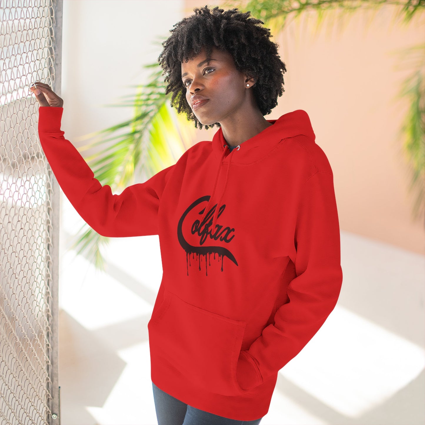 Serve 2 Survive® Colfax Unisex Three-Panel Fleece Hoodie – Lane Seven LS14001