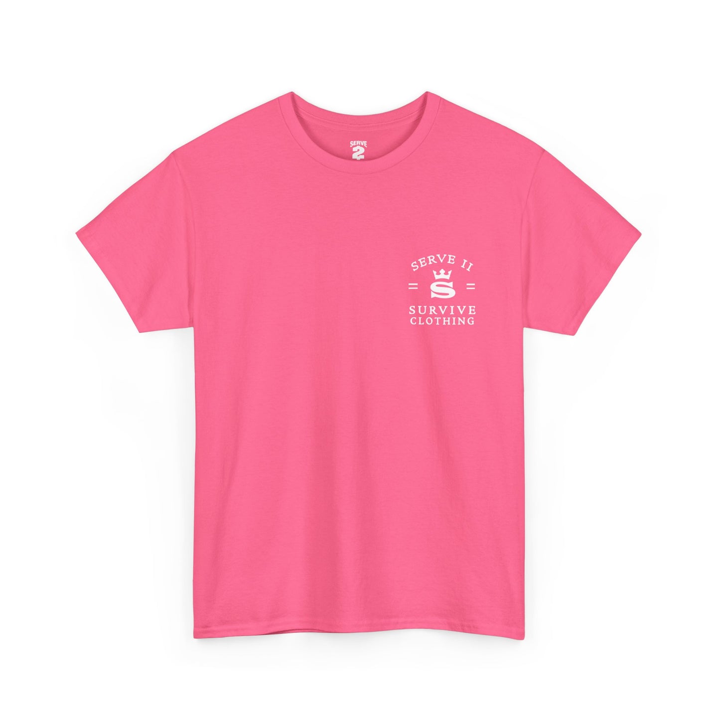 Serve 2 Survive® S2S Mark T-Shirt - Classic Stamp (White Logo)