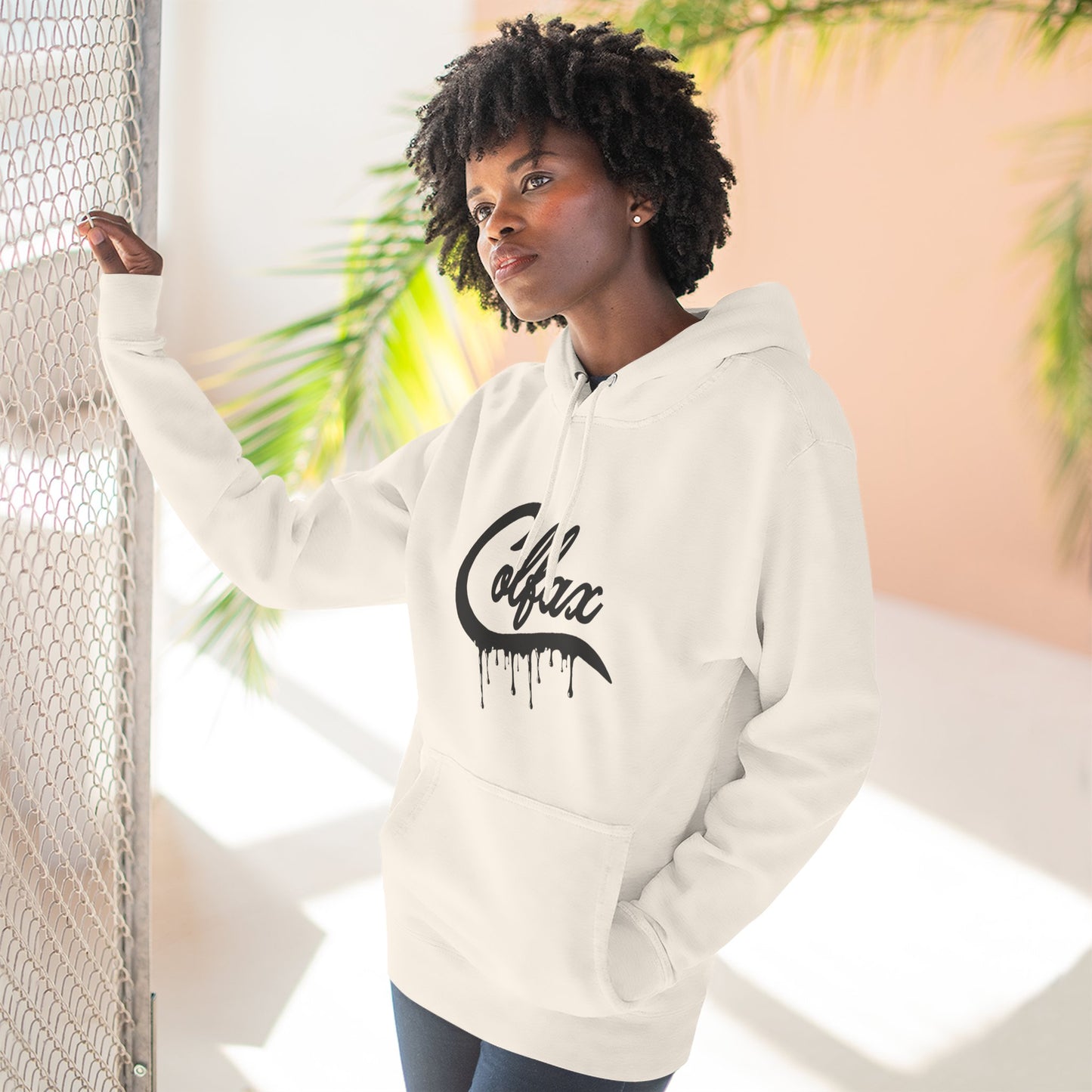 Serve 2 Survive® Colfax Unisex Three-Panel Fleece Hoodie – Lane Seven LS14001