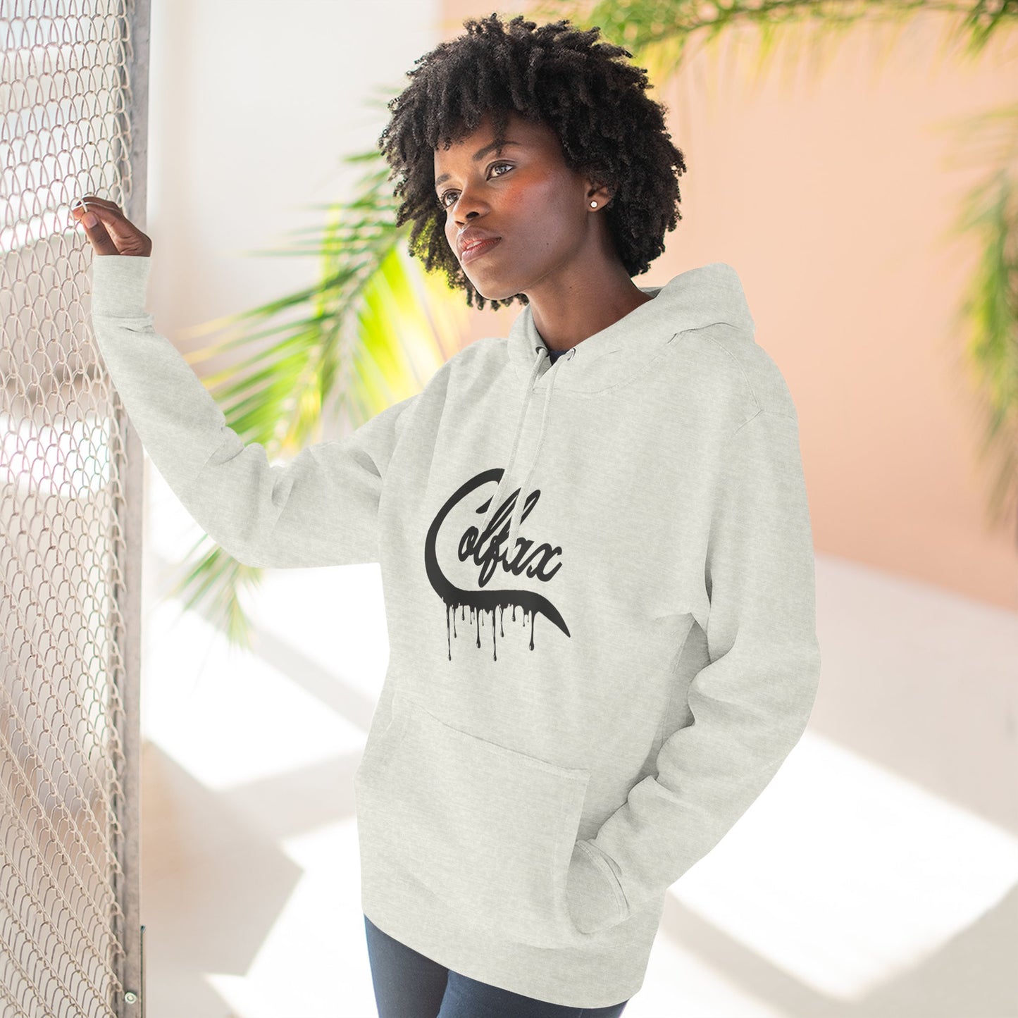 Serve 2 Survive® Colfax Unisex Three-Panel Fleece Hoodie – Lane Seven LS14001