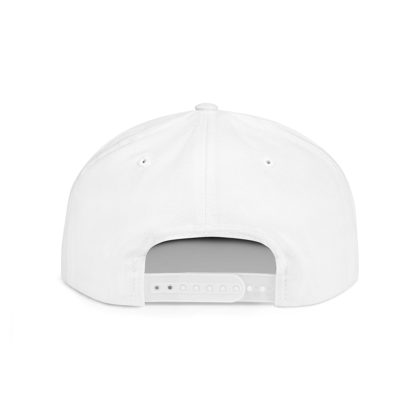 Serve 2 Survive® Flat Bill Snapback Hat - Black 'Serve 2 Survive' Design