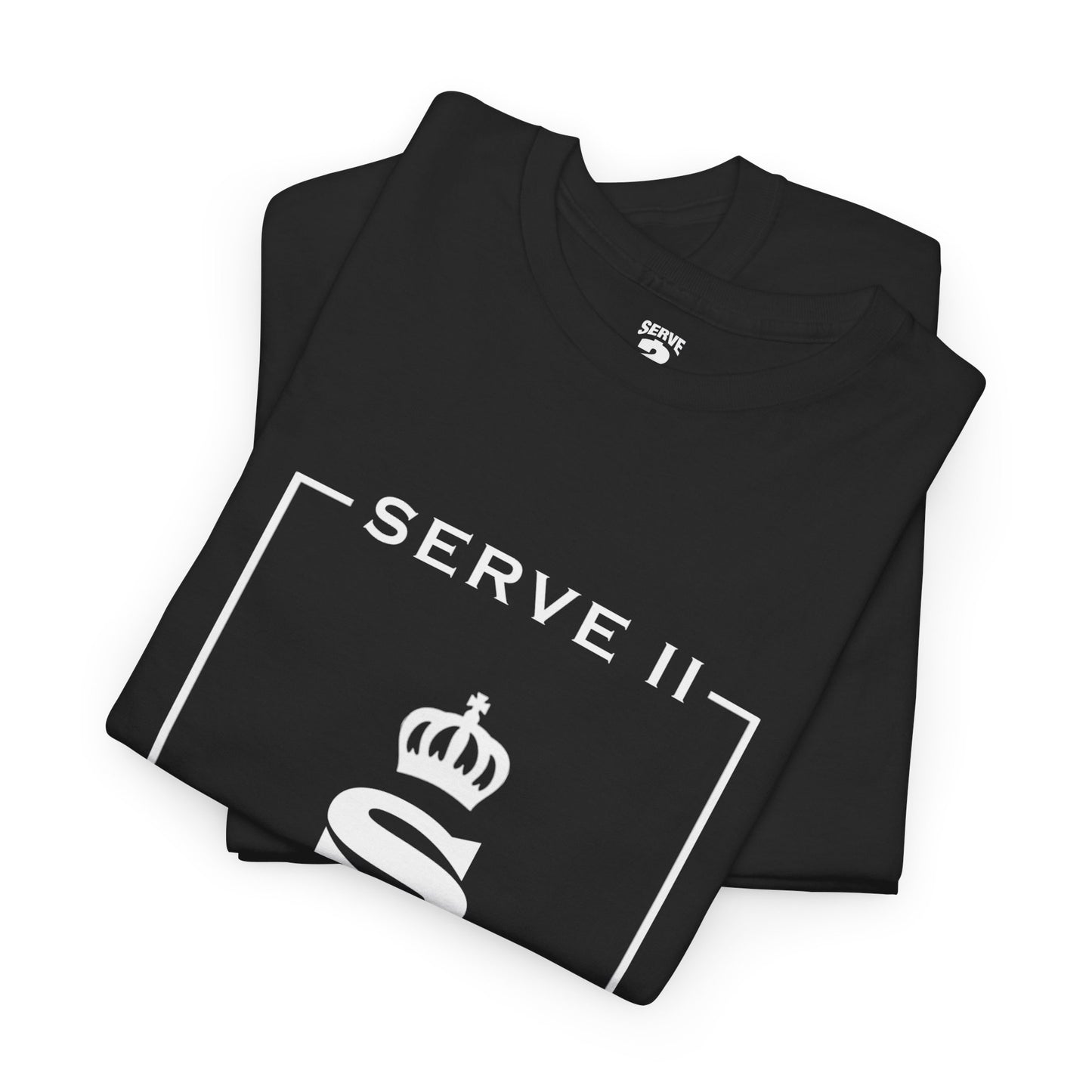 Serve 2 Survive® Le Embleme Blanc T-Shirt (White Logo)