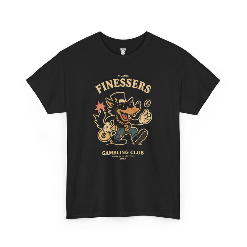 Finessers Gambling Club (Wolf) T-Shirt