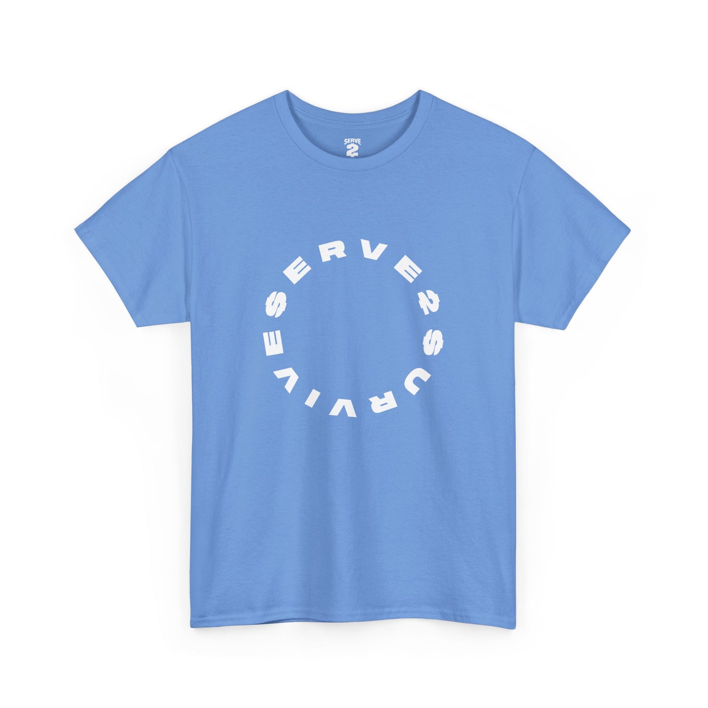 Serve 2 Survive® Winner's Circle T-Shirt (White Logo)