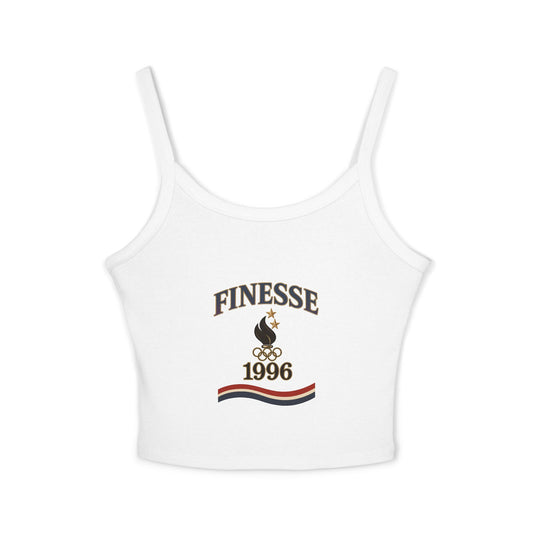 Serve 2 Survive® Finesse Olympics 1996 Spaghetti Strap Tank – Bella+Canvas 1012