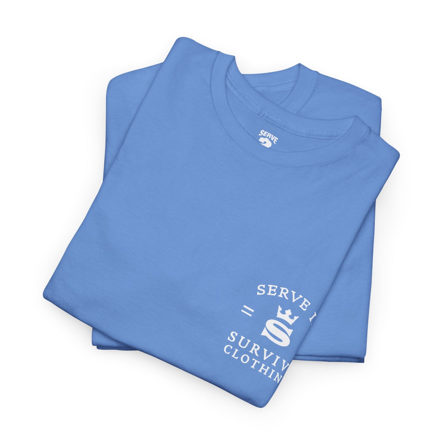 Serve 2 Survive® S2S Mark T-Shirt - Classic Stamp (White Logo)