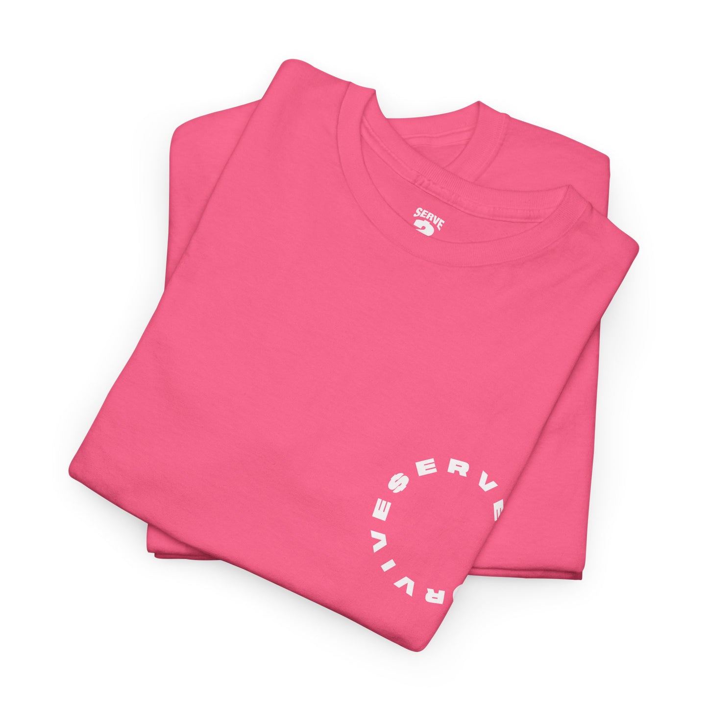 Serve 2 Survive® Winner's Circle T-Shirt - Classic Stamp (White Logo)