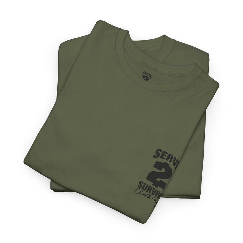 Serve 2 Survive T-Shirt - Classic Stamp