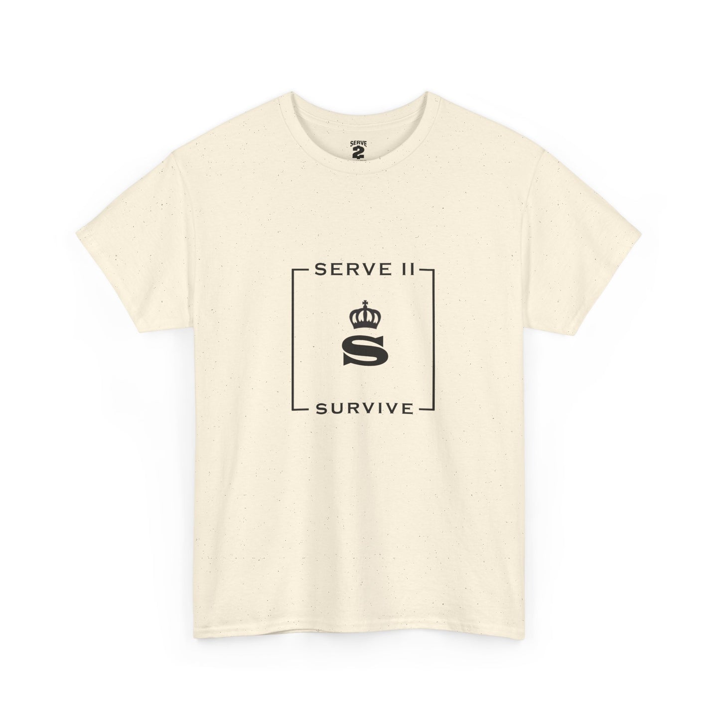 Serve 2 Survive® Le Embleme Blanc T-Shirt