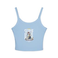 Serve God Women's Spaghetti Strap Tank Top