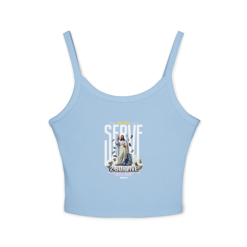Serve God Women's Spaghetti Strap Tank Top