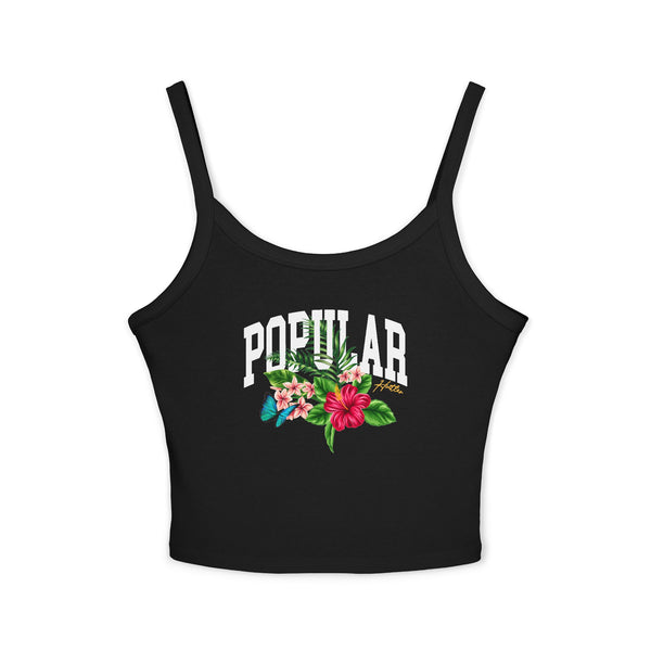 Popular Hustler Women's Spaghetti Strap Tank Top