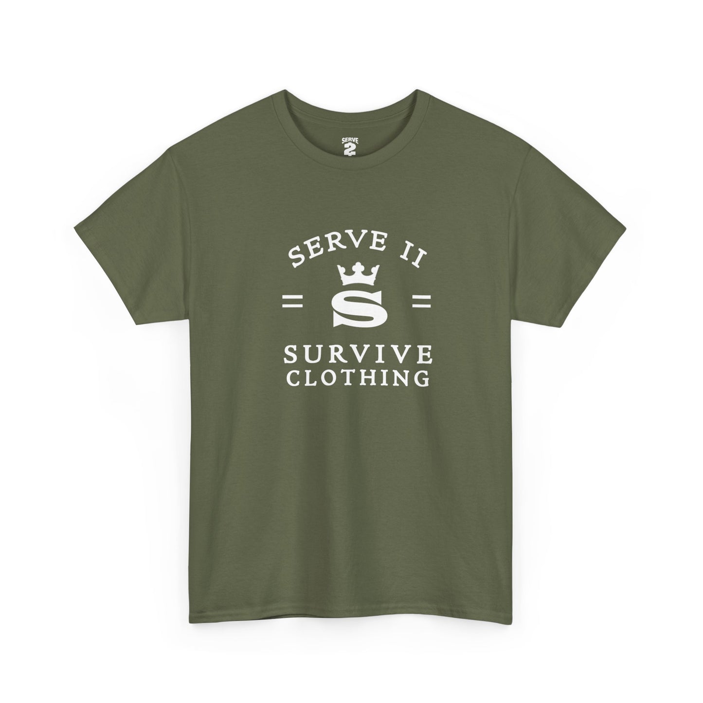 Serve 2 Survive® S2S Mark T-Shirt (White Logo)
