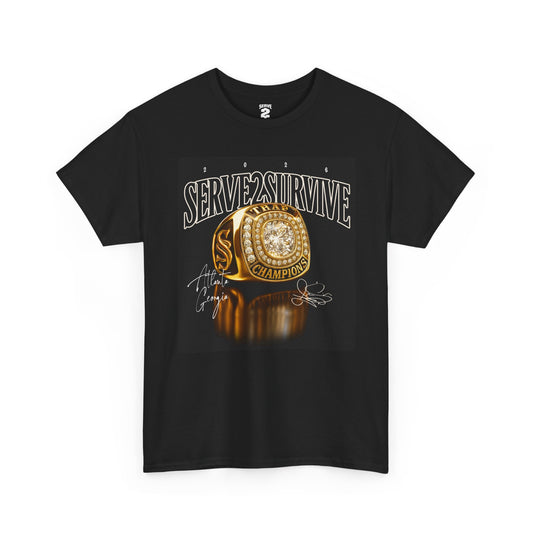 Serve 2 Survive® Trap Champions T-Shirt (Black)