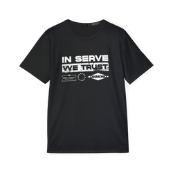 In Serve We Trust T-Shirt (No Strap)