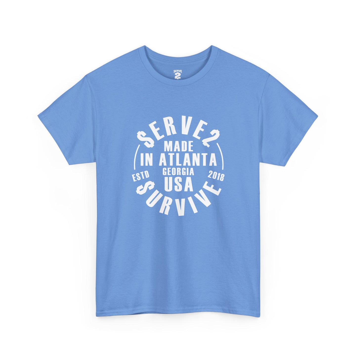 Serve 2 Survive® Made In Atlanta T-Shirt (White Logo)