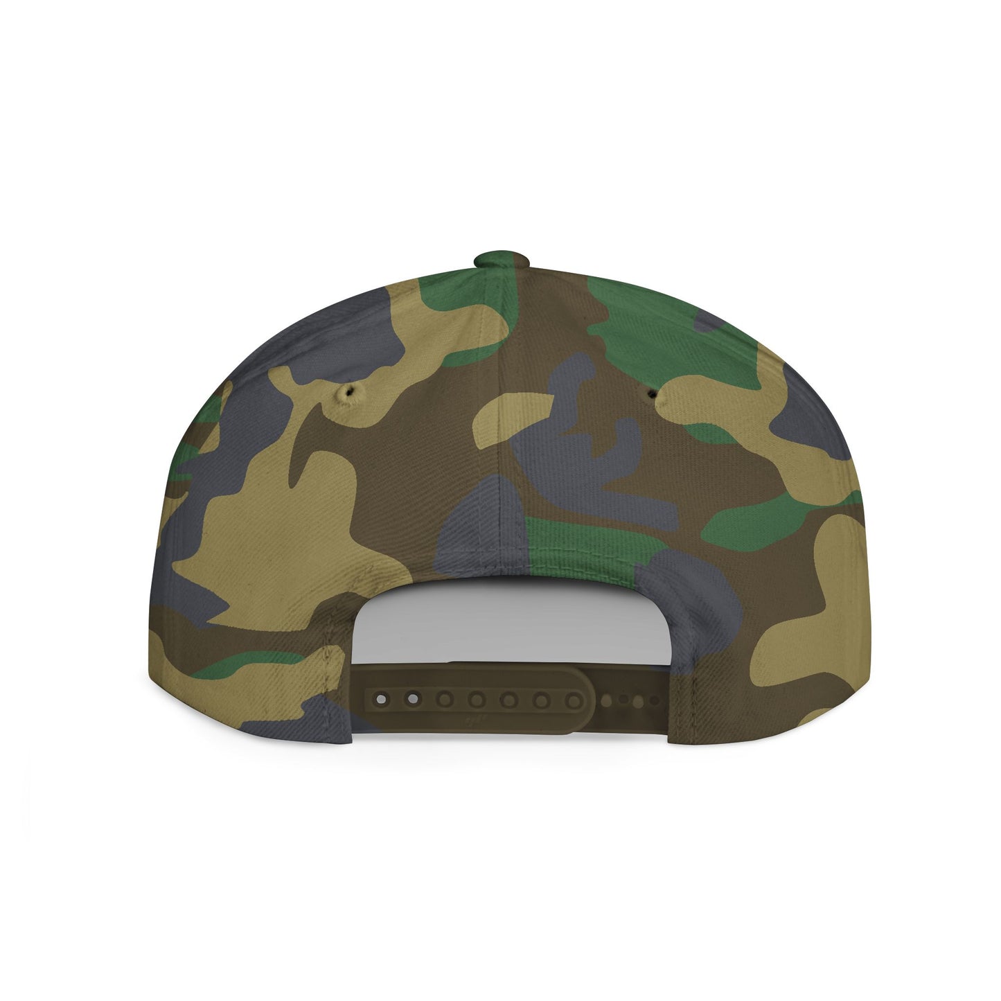 Serve 2 Survive® Flat Bill Snapback Hat - Black 'Serve 2 Survive' Design