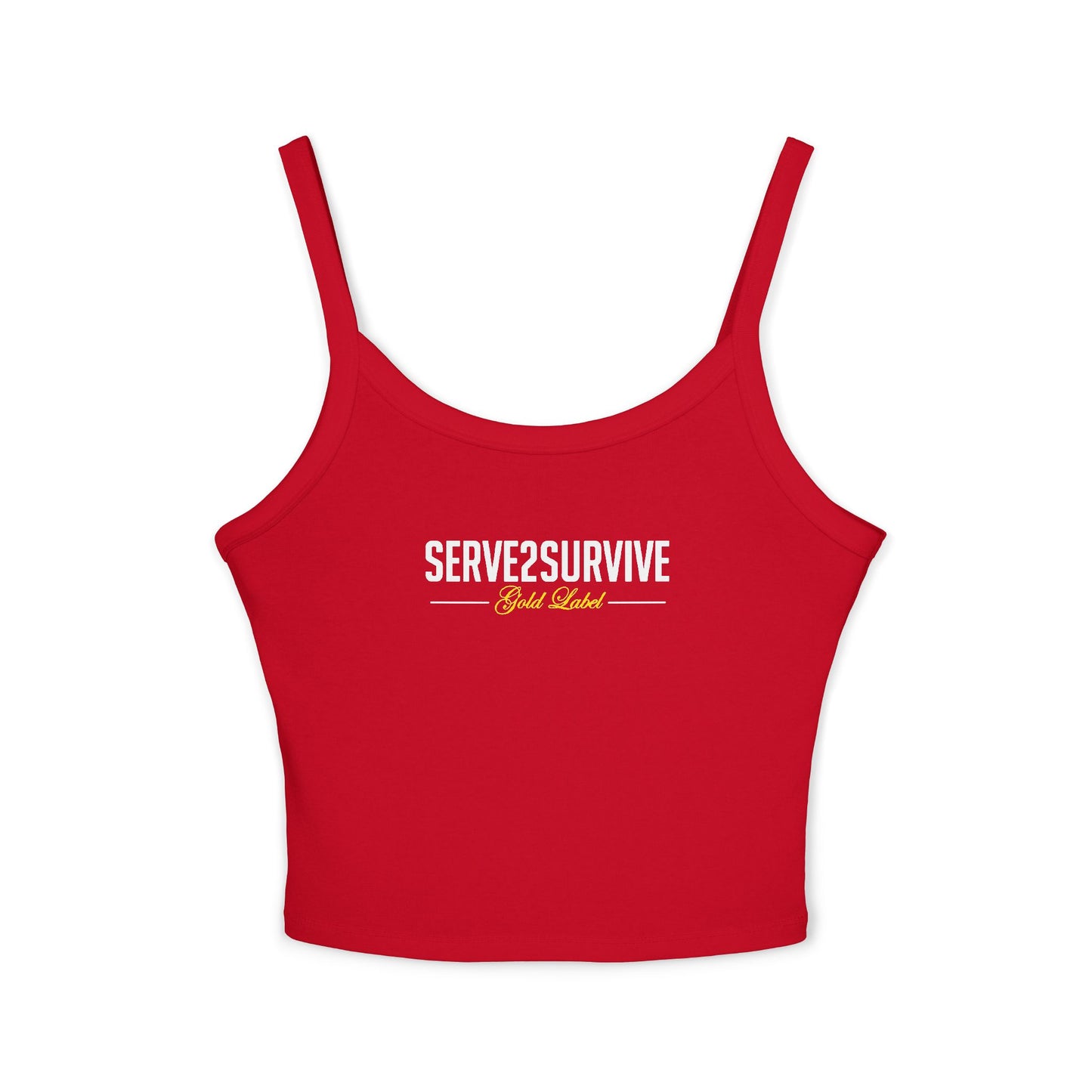 Serve 2 Survive® Gold Label Women's Spaghetti Strap Tank Top