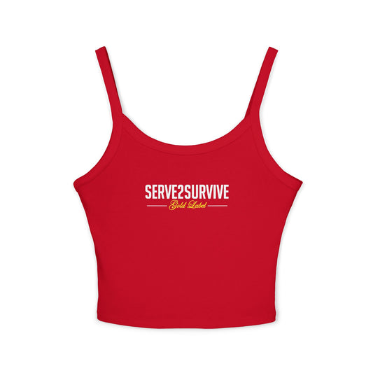Serve 2 Survive® Gold Label Women's Spaghetti Strap Tank Top