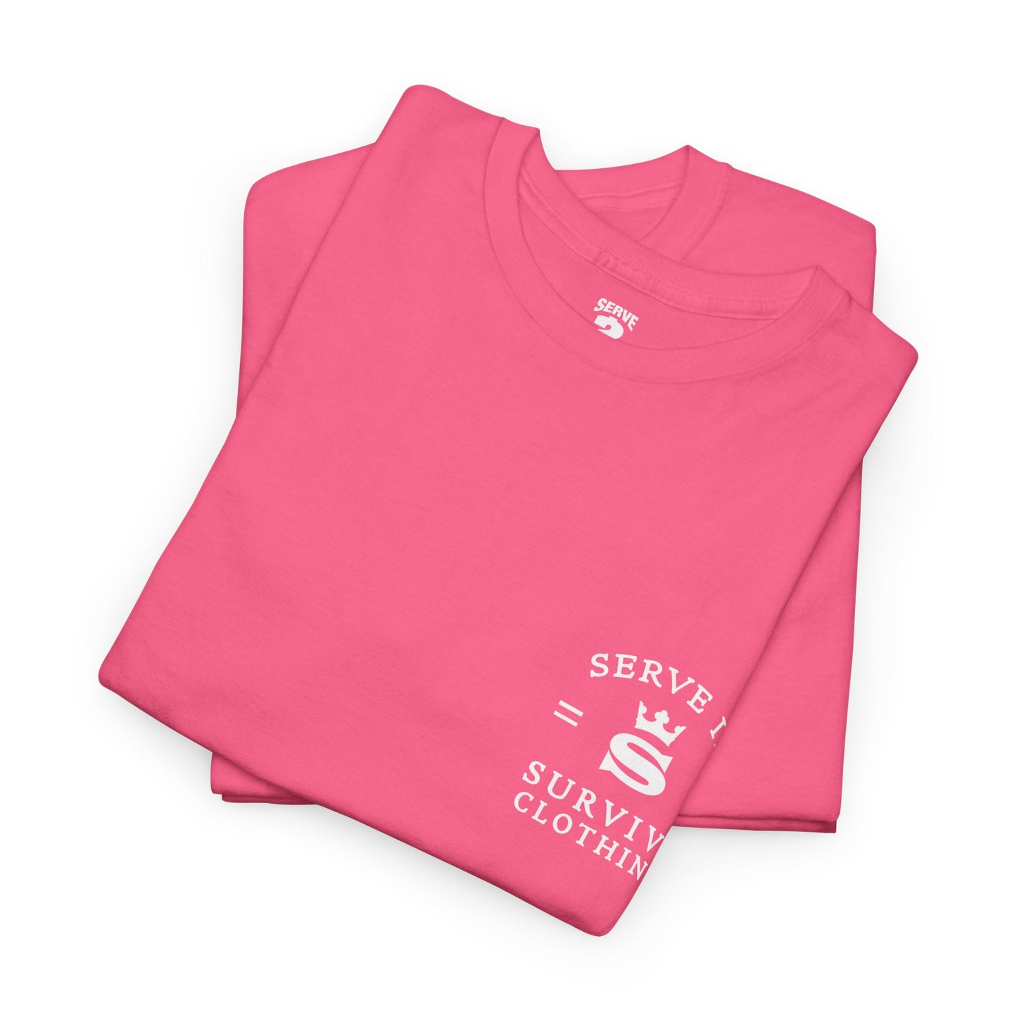 Serve 2 Survive® S2S Mark T-Shirt - Classic Stamp (White Logo)