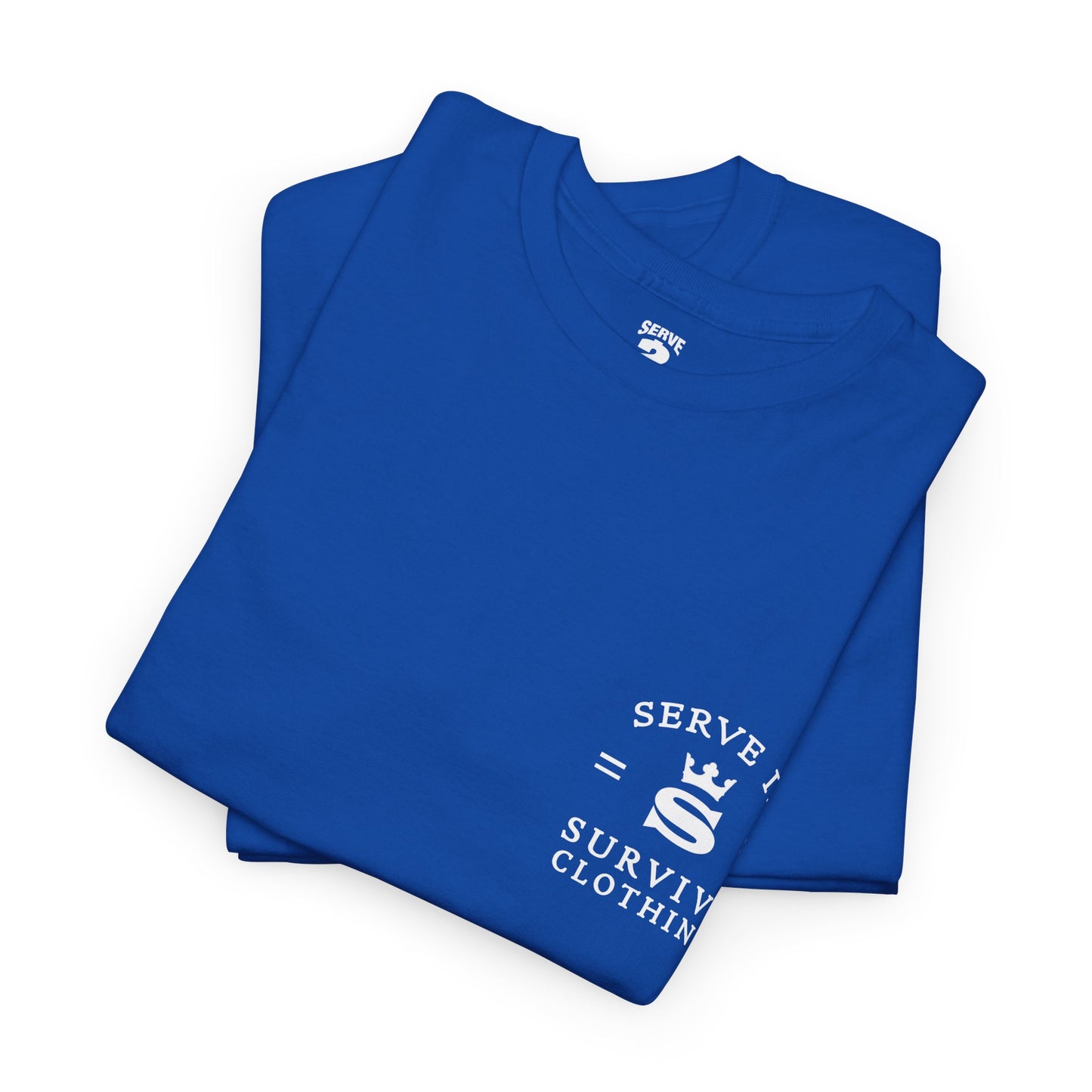 Serve 2 Survive® S2S Mark T-Shirt - Classic Stamp (White Logo)