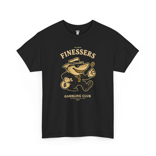 Finessers Gambling Club Sharks T-Shirt