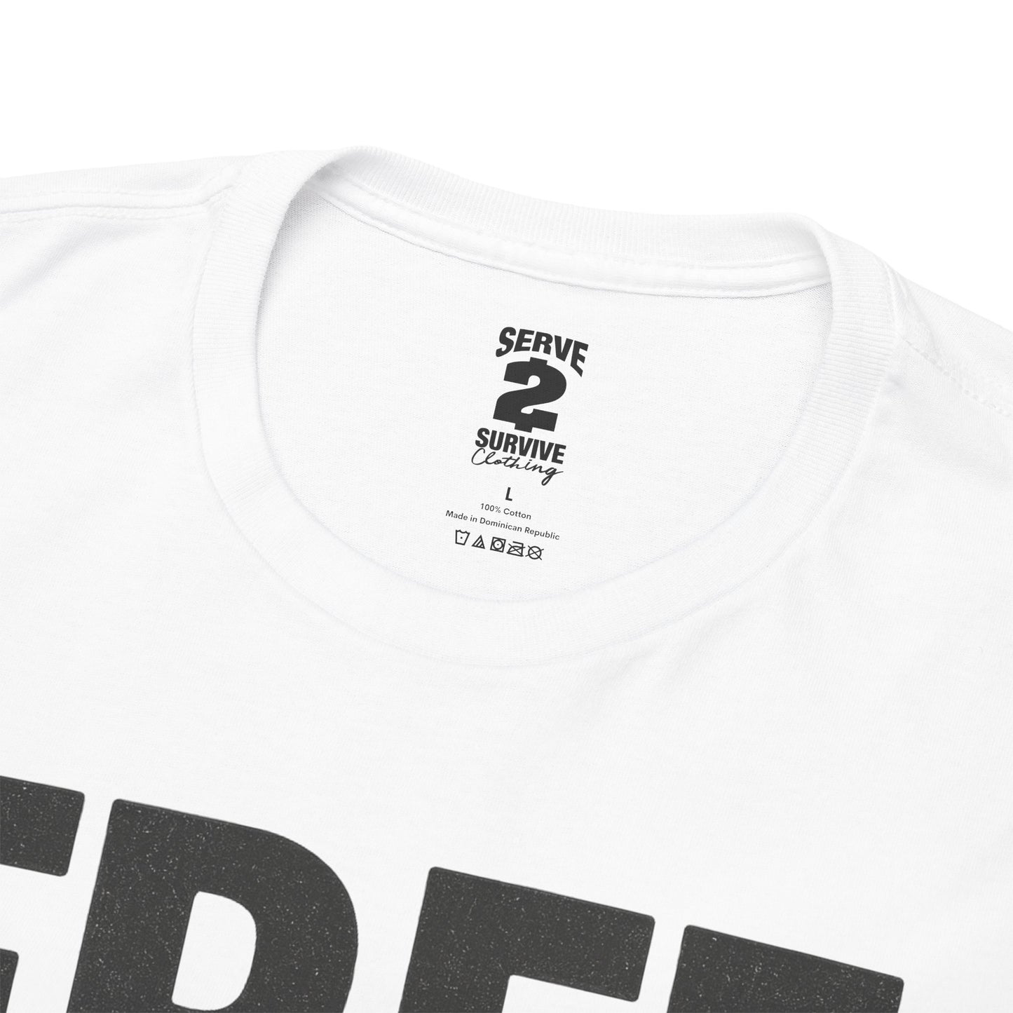Serve 2 Survive® Free Diddy T-Shirt (White)