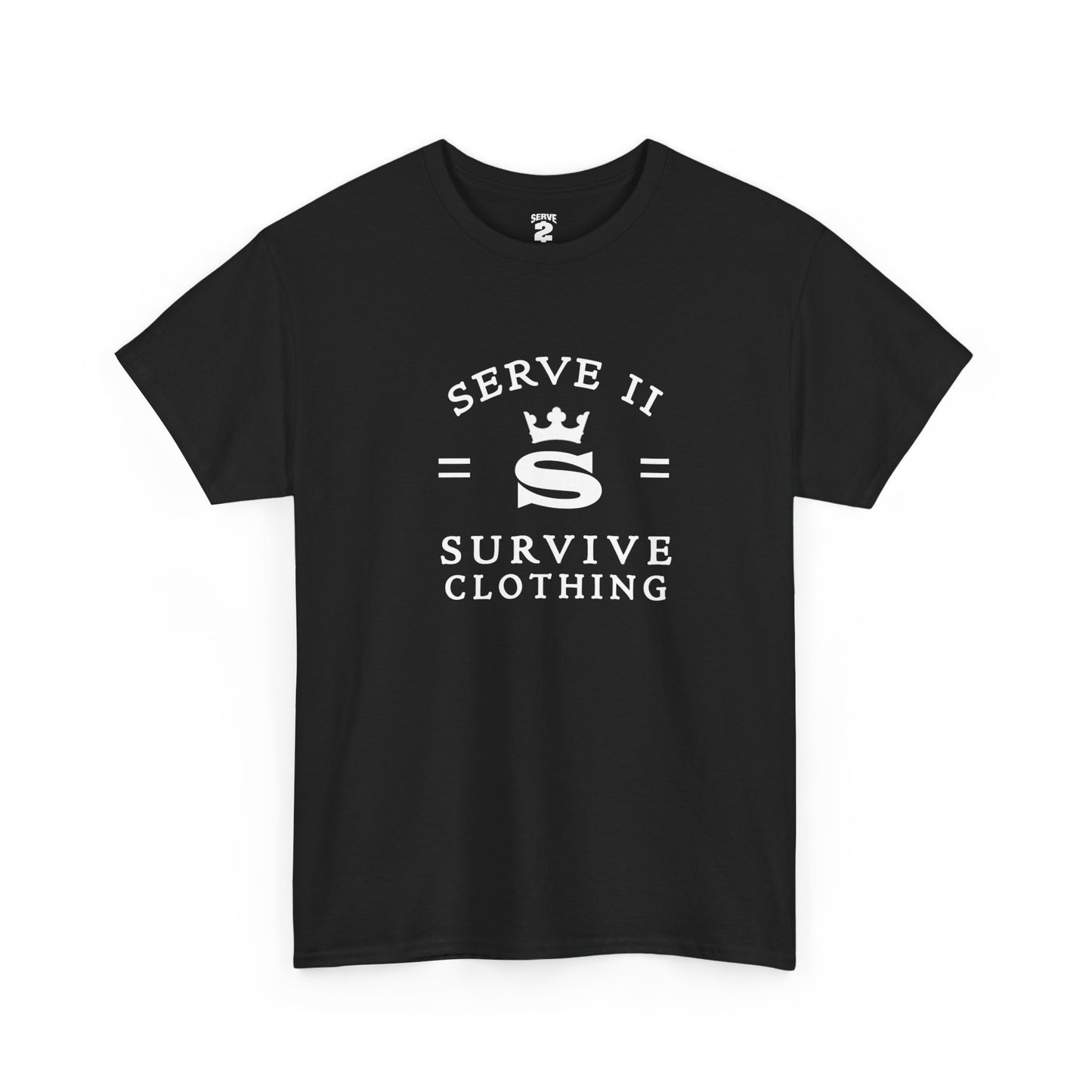 Serve 2 Survive® S2S Mark T-Shirt (White Logo)