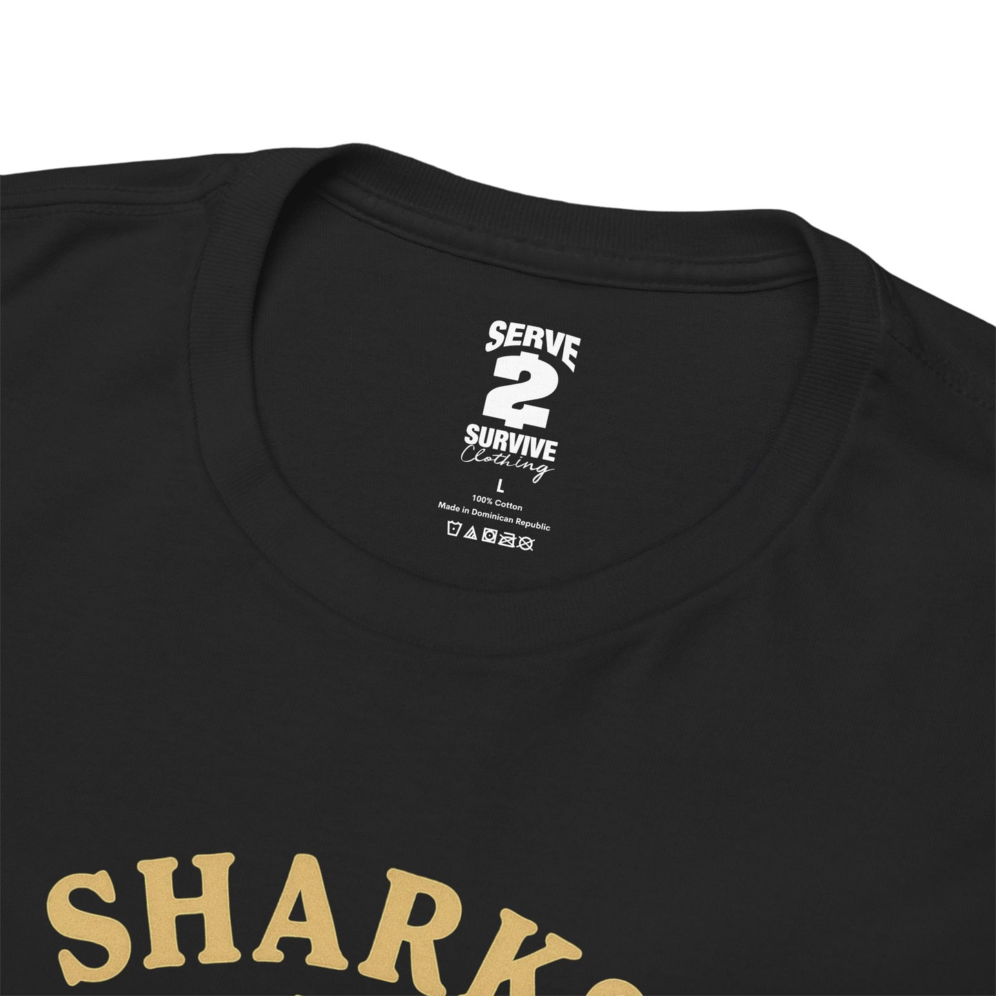 Serve 2 Survive® Sharks Vs Wolves Finesse T-Shirt
