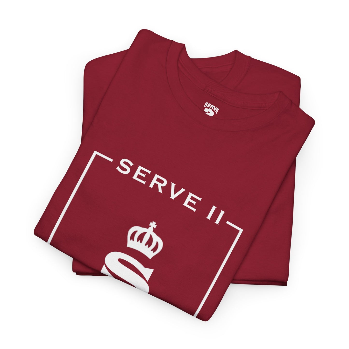 Serve 2 Survive® Le Embleme Blanc T-Shirt (White Logo)