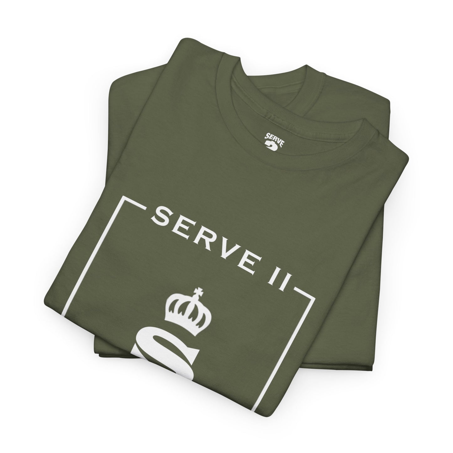 Serve 2 Survive® Le Embleme Blanc T-Shirt (White Logo)